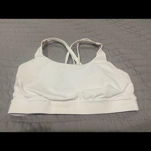 Lulu Lemon White Energy Bra size 6